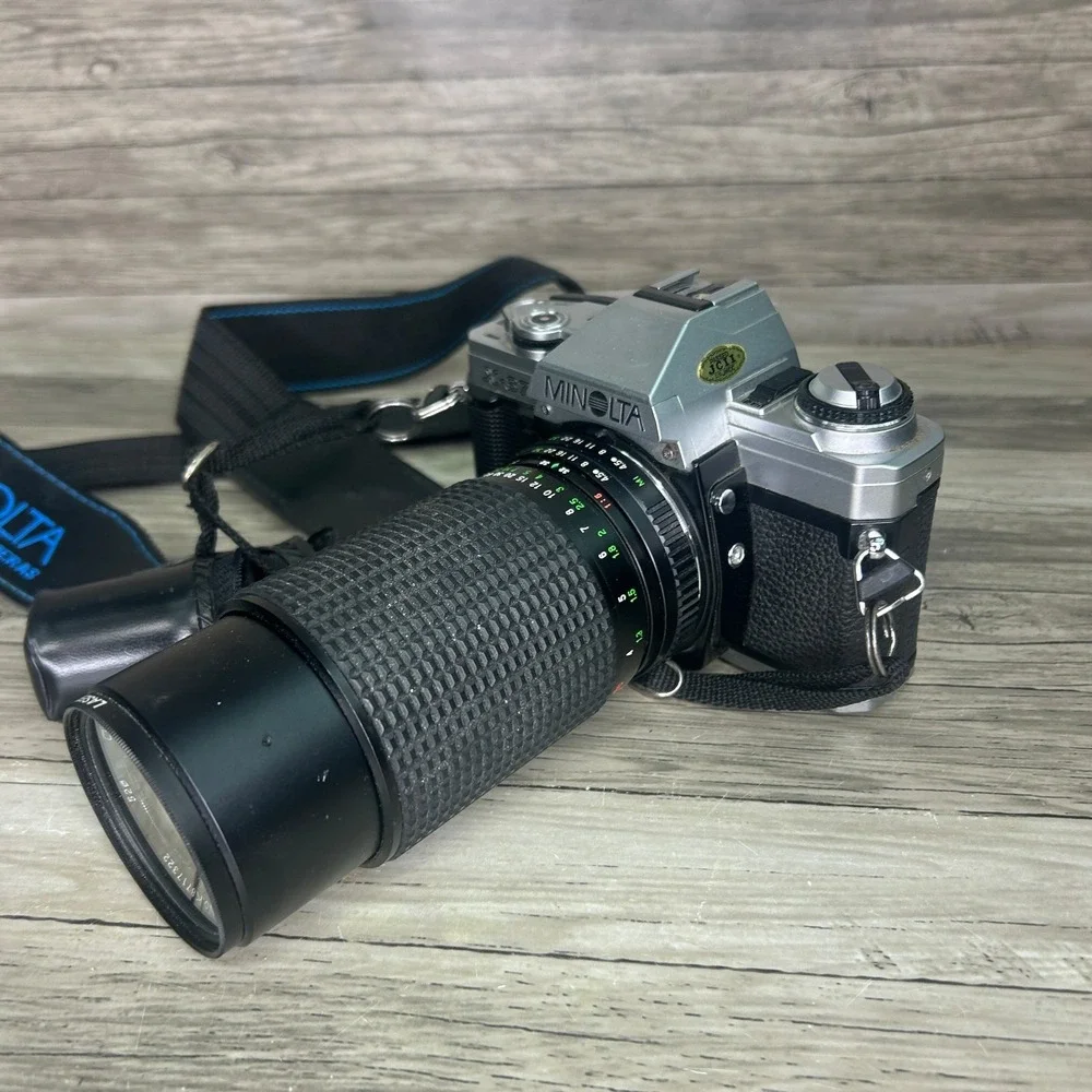 Minolta‎ X-370 SLR Film Camera with Lens Untested Parts Only
